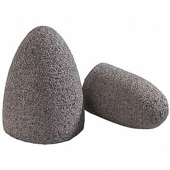 NORTON Grinding Cone 2 Dia 3 L 24GR AO, 1PYL6