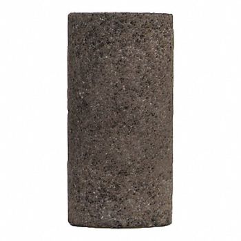 NORTON Grinding Plug w/Sq Tip 2 Dia 4 L 24GR AO, 1PYN6