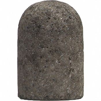 NORTON Grinding Plug Rnd Tip 1.5Dia 3 L 24GR AO, 1PYN8