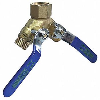 GRAINGER APPROVED Brass BV 3-Way FNPTxMNPT 1 x3/4, 1PYZ6