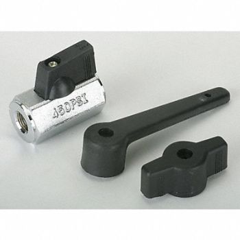 GRAINGER APPROVED Brass Ball Valve Inline FNPT 1/8 in, 1PZA7