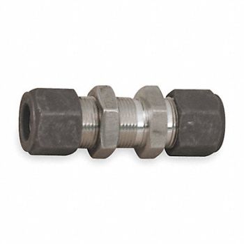 PARKER Bulkhead Union 316 SS CPIxCPI 1/2x3/4In, 1PZK8