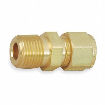 PARKER Connector Brass CPIxM 5/8Inx1/2In, 1PZX2