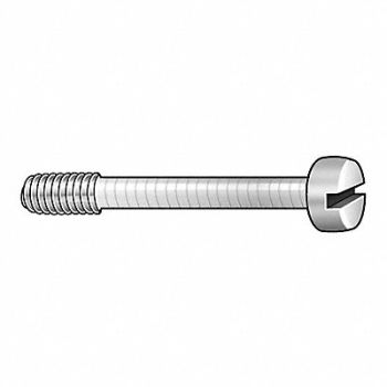 GRAINGER APPROVED Captive Panel Screw 21/32 L #4-40 PK5, 1RA80