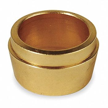 PARKER Ferrule Brass CPI 1/4In, 1RAA5
