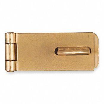 GRAINGER APPROVED Latching Safety Hasp Steel 1-3/4 in L, 1RBF6