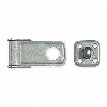 GRAINGER APPROVED Latching Swivel Safety Hasp 4-1/2 in L, 1RBP2