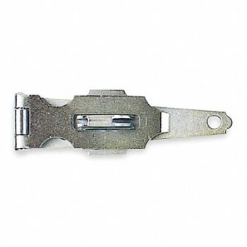 GRAINGER APPROVED Latching Fixed Staple Hinge Hasp 3 in L, 1RBK3
