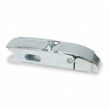 GRAINGER APPROVED Latching Draw Hasp Nonlock Zinc Plated, 1RBP9