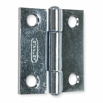 GRAINGER APPROVED Template Hinge 1-1/2 x 1-3/8 In, 1RBT5