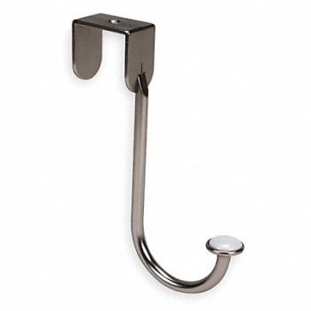 GRAINGER APPROVED Single Point Single Point Hook Over Door, 1RCF2
