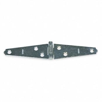 GRAINGER APPROVED Strap Hinge Steel 3 Leaf Width, 1RCG1
