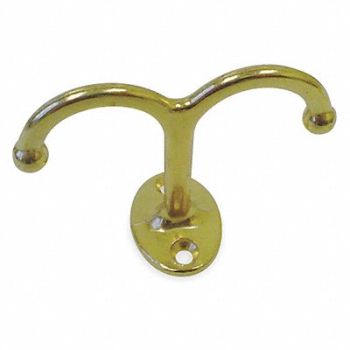 GRAINGER APPROVED Double Point Double Point Hook Steel PK2, 1RCG5