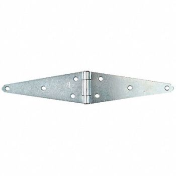 GRAINGER APPROVED Strap Hinge Steel 16 in L, 1RCK7
