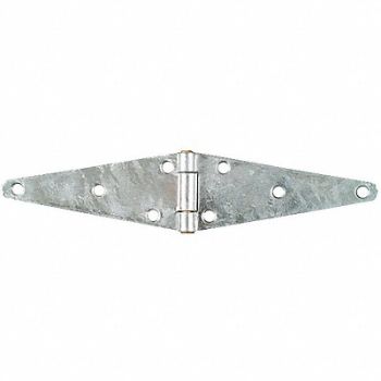 GRAINGER APPROVED Strap Hinge Steel 7/8 in L, 1RCN8
