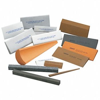 NORTON Sharp Slip File Rd Edge A/O Org/Brn Med, 4DDT2