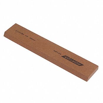 NORTON Single Grit Sharpening Stone A/O Medium, 1RCY3