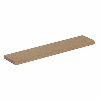 NORTON Single Grit Sharpening Stone A/O Medium, 1RCY7