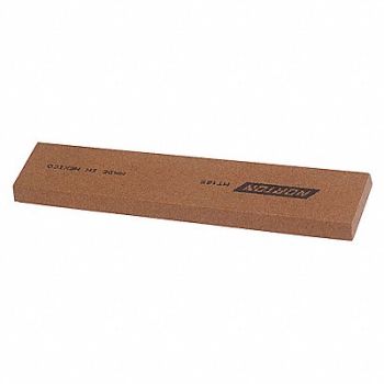 NORTON Single Grit Sharpening Stone A/O Medium, 1RCY9