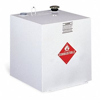 CRESCENT JOBOX Liquid Transfer Tank Square 50 gal., 1RD42