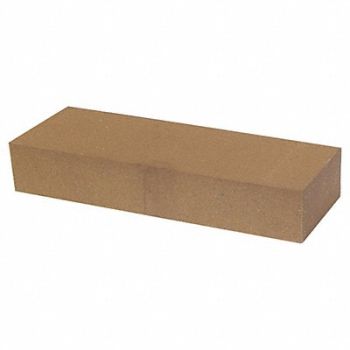 NORTON Single Grit Benchstone A/O Medium, 1RDD6