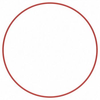 GRAINGER APPROVED O-Ring Dash 044 Silicone 0.07 in PK10, 1REH3