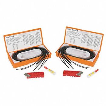 GRAINGER APPROVED Standard and Metric Splicing Kit Buna N, 1RHA7