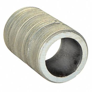 GRAINGER APPROVED Nipple 1/2 . Close Galvanized Steel, 1RKK1