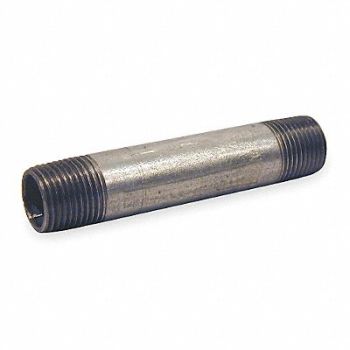 GRAINGER APPROVED Nipple 1-1/4 . 2 . Galvanized Steel, 1RKN1