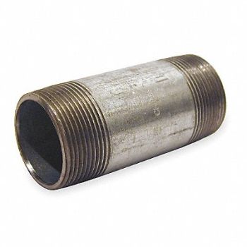 GRAINGER APPROVED Pipe Nipple 1-1/2 72 Carbon Steel, 6P922