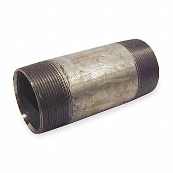 GRAINGER APPROVED Nipple 2 . 6 . Galvanized Steel, 1RKP4