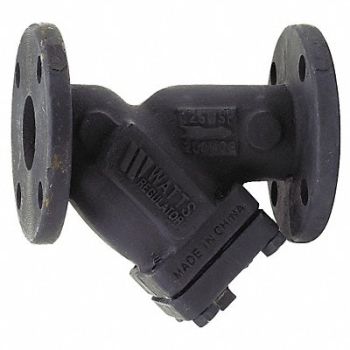 MUELLER STEAM SPECIALTY Y Strainer 8 3/8 H 0.062 Perf Cast Iron, 1RNH7