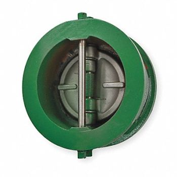 MUELLER STEAM SPECIALTY Wafer Check Valve Cast Iron 8 Flange, 1RNP7