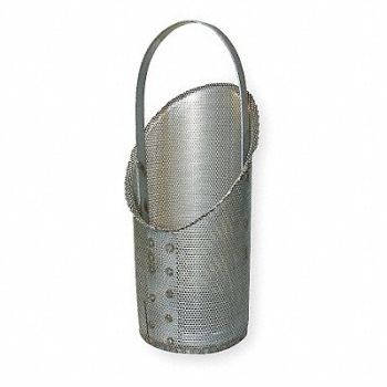 MUELLER STEAM SPECIALTY Replacement Basket 0.0625 Perf 6 3/8 L, 1RNY1