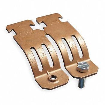 NVENT CADDY Strut Pipe Clamp Steel 1 5/8 RodSize, 1RVF6