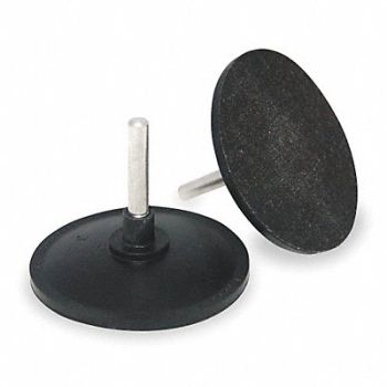 ARC ABRASIVES PSA Disc Backup Pad 3in Dia 1/4 in Shank, 1RWH3