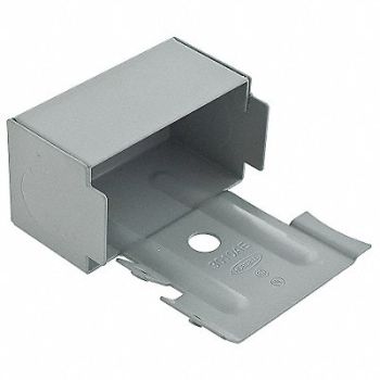 HUBBELL WIRING DEVICE-KELLEMS Internal Corner Coupling Gray, 1RYK8