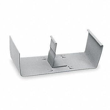 HUBBELL WIRING DEVICE-KELLEMS Divider Clip Gray Steel Clips, 1RYP7