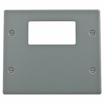 HUBBELL WIRING DEVICE-KELLEMS Plate 4000 Series Raceway Plates, 1RYT4
