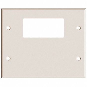 HUBBELL WIRING DEVICE-KELLEMS Plate 4000 Series Raceway Plates, 1RYT5