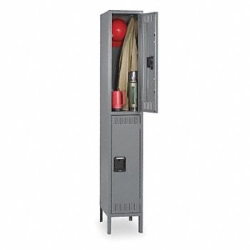 TENNSCO Lckr 2x1Lckr Gray 78 x15 x18 UnAssm, 1RZW1