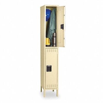 TENNSCO Lckr 2x1Lckr Sand 78 x12 x18 UnAssm, 1RZW7