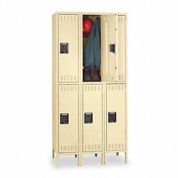 TENNSCO F0425 Lckr 2x3Lckr Sand 78 x45 x18 UnAssm, 1RZX1