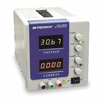 B K PRECISION DC Power Supply 0-30 Volts 0-3 Amps, 1T197
