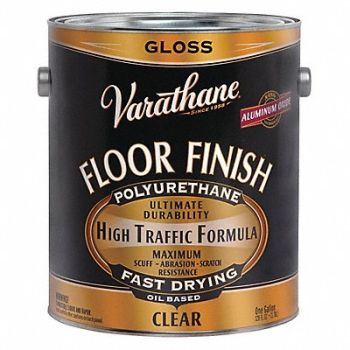 RUST-OLEUM Floor Finish Crystal Clear Gloss 1 gal., 1TBN4