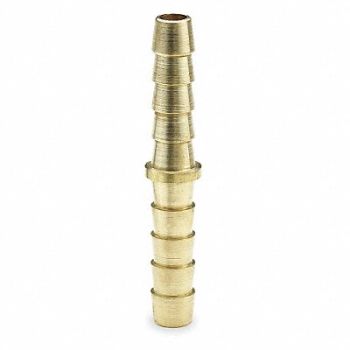 PARKER Barbed Hose Mender Brass 3/16 ID Male, 3HCD5