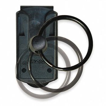 KEY-BAK Key Carrier Clip Fits 2 In Belts Holders, 1TCX8