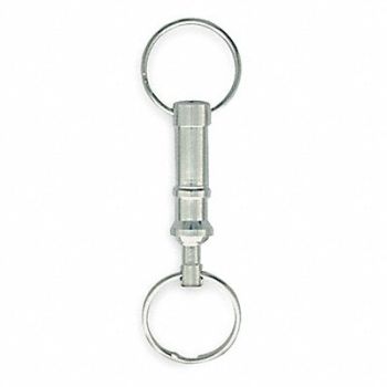 KEY-BAK Quick Release Key Holder W/Split Ring, 1TCY1