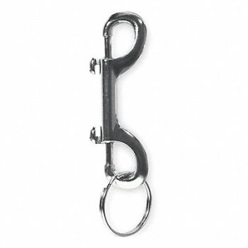 KEY-BAK Bolt Snap Key Holder W/One Split Ring, 1TCY2