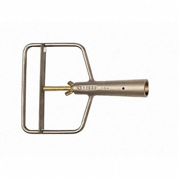 AMPCO Mop Holder 9 1/8 in W Aluminum, 1TDZ4